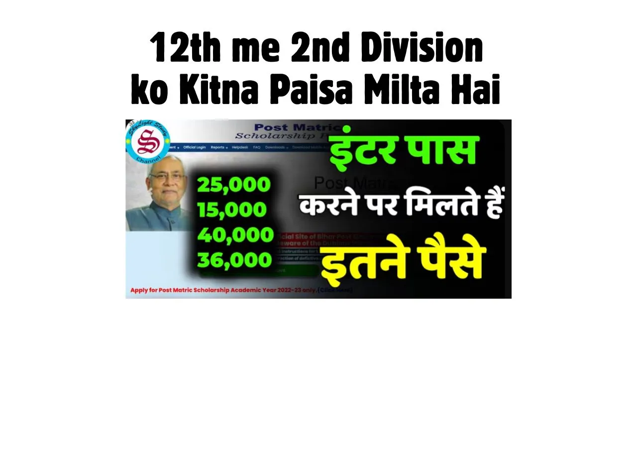 12वीं की दूसरी डिवीजन छात्रों को मिलेगें 15,000 रुपये! आवेदन प्रक्रिया जानें