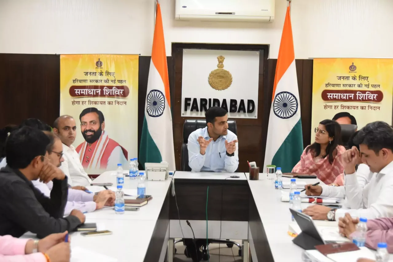 फरीदाबाद में जलभराव और नालों की सफाई के लिए डीसी ने मांगी समीक्षा रिपोर्ट!
