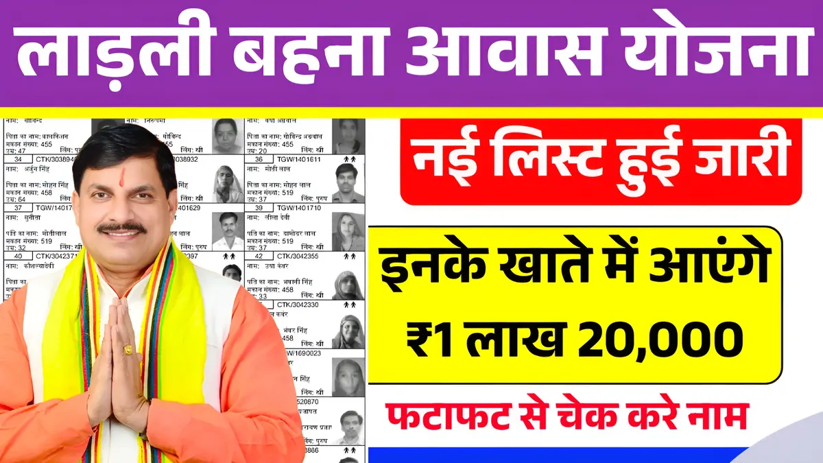 लाडली बहना आवास योजना: चेक करें अपनी नाम सूची में है या नहीं!
