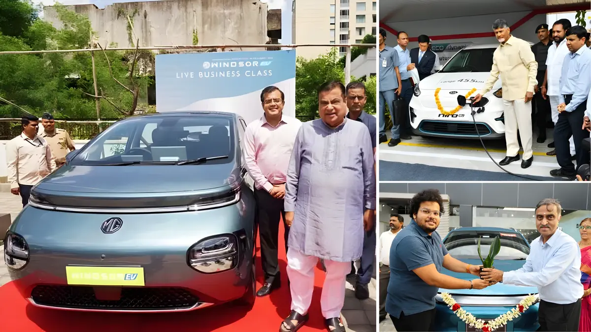 MG Windsor EV: सिर्फ ₹1.50 में घर लाएं नई इलेक्ट्रिक कार, जानें खासियतें!