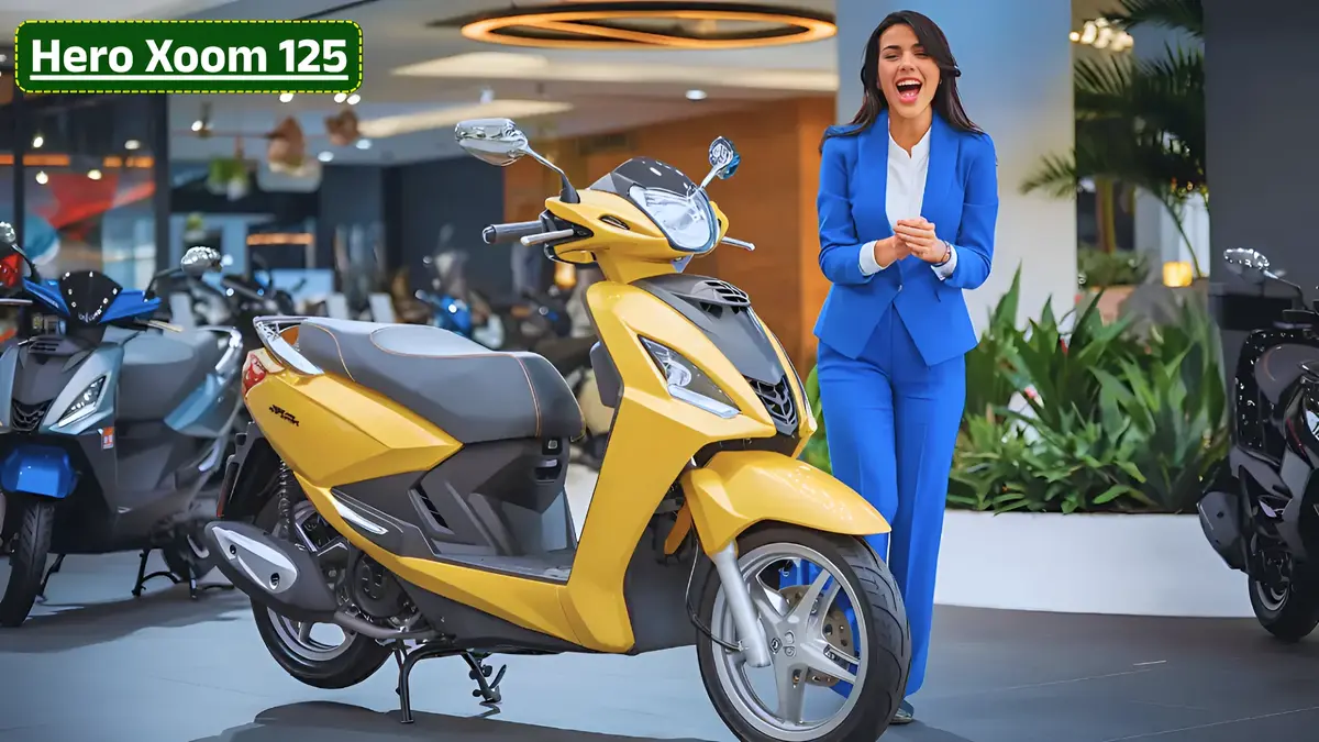 Hero Xoom 125: नया स्कूटर जो युवाओं का दिल छू लेगा, जानें कीमत और फीचर्स!