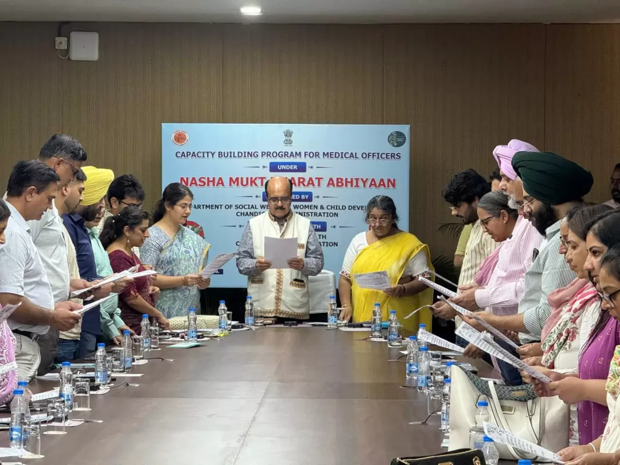 चंडीगढ़ में नशा मुक्त भारत: स्वास्थ्य सचिव की उपस्थिति में बड़ा आयोजन